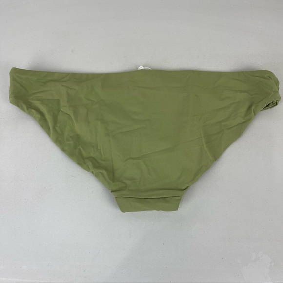 NEW Seafolly Hipster Bikini Bottom Low Rise Women's Size 10 Moss Green - Picture 3 of 7